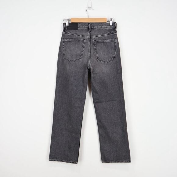 Everlane The Original Cheeky Straight Jean Washed Charcoal Size 26 NWOT - Picture 6 of 8